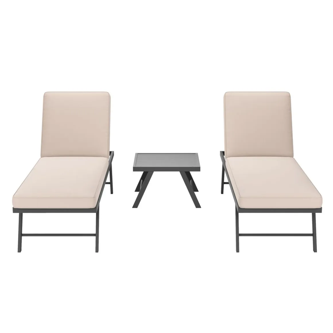 Lounge CALVI multifunktional beige/anthrazit