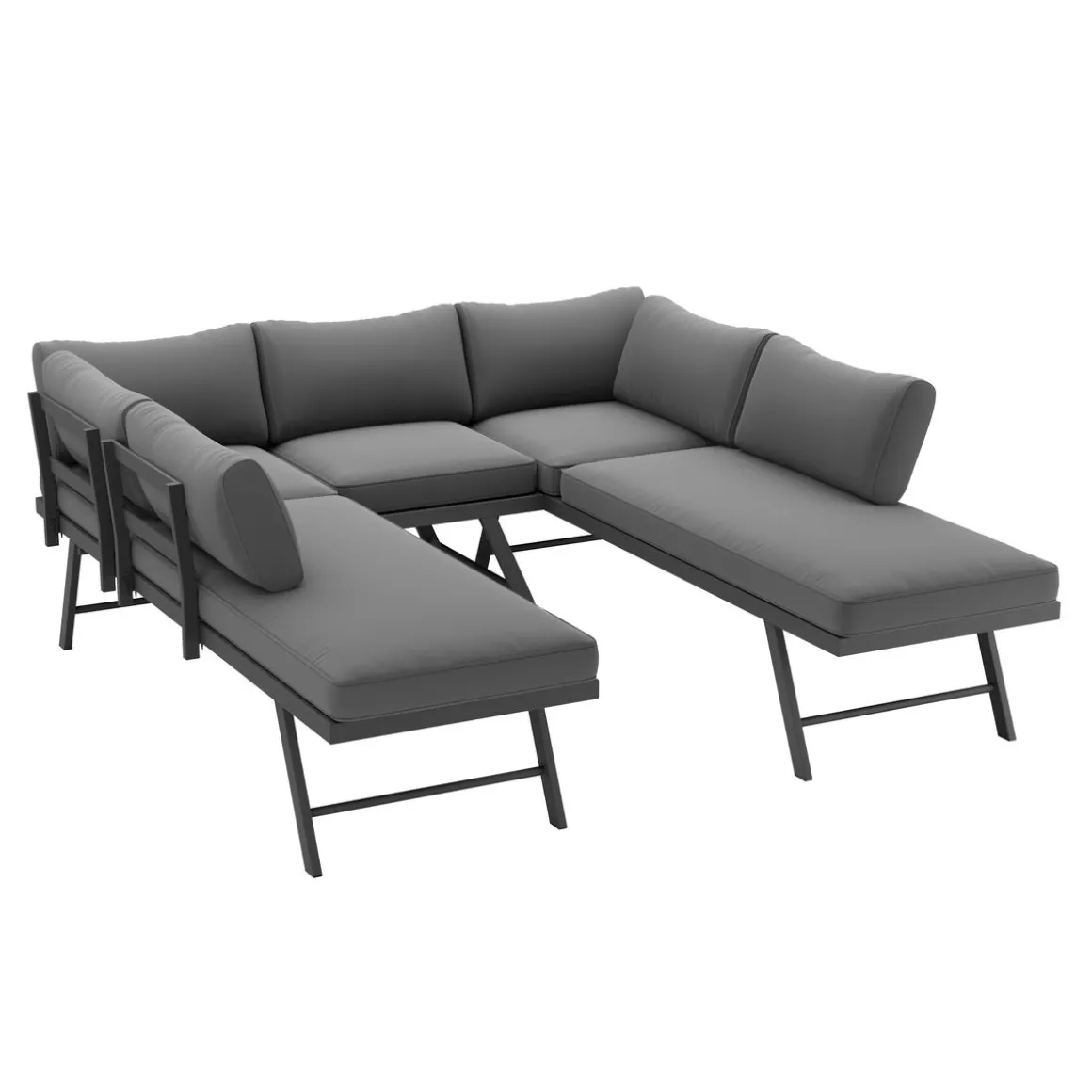 Lounge CALVI multifunktional anthrazit