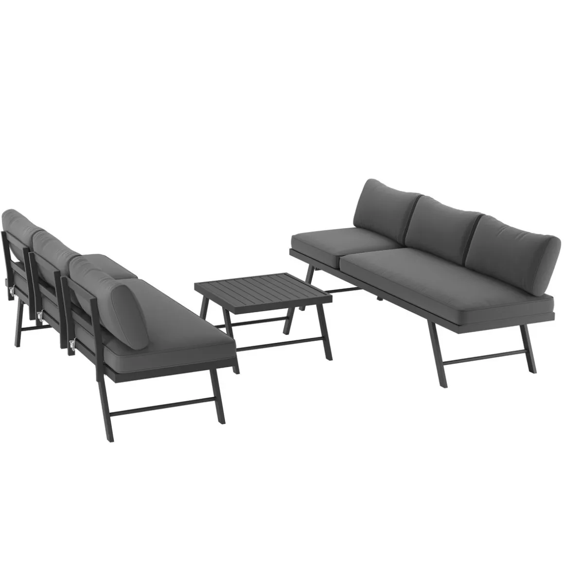 Lounge CALVI multifunktional anthrazit
