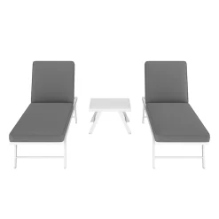 Lounge CALVI multifunktional anthrazit/weiss