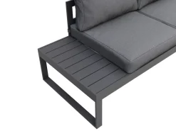 Lounge CAMILA anthrazit/schwarz