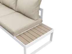 Lounge CAMILA beige/weiss/braun