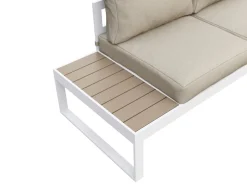 Lounge CAMILA beige/weiss/braun