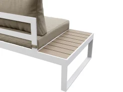 Lounge CAMILA beige/weiss/braun