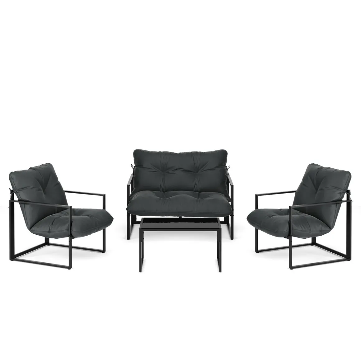 Lounge EDEM anthrazit/schwarz