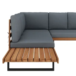 Lounge Holz ALCAZAR natur/anthrazit