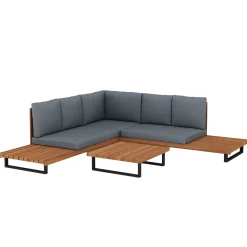 Lounge Holz ALCAZAR natur/anthrazit