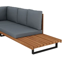 Lounge Holz ALCAZAR natur/anthrazit