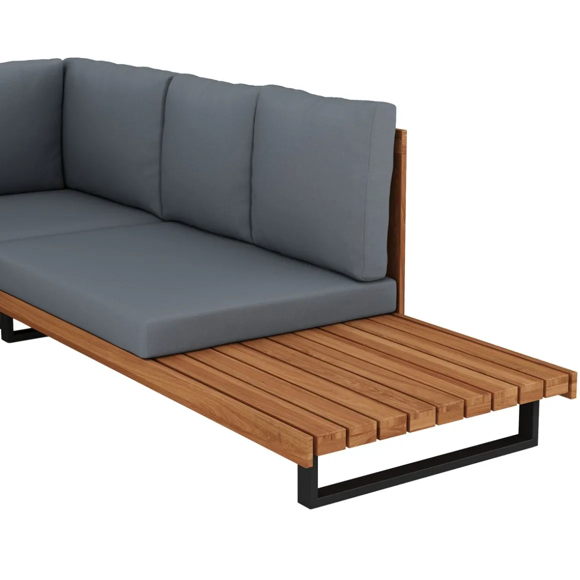 Lounge Holz ALCAZAR natur/anthrazit