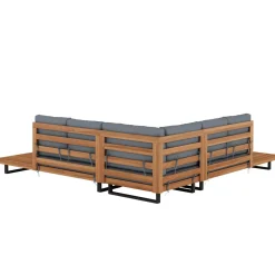 Lounge Holz ALCAZAR natur/anthrazit
