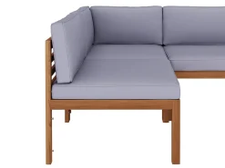 Lounge Holz ALTEA natur/grau