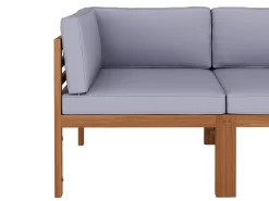 Lounge Holz TARIFA natur/grau
