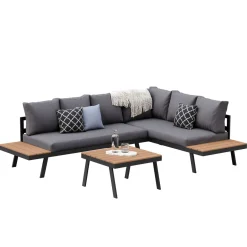 Lounge PHILOMEA anthrazit/schwarz