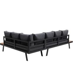 Lounge PHILOMEA anthrazit/schwarz