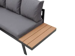Lounge PHILOMEA anthrazit/schwarz