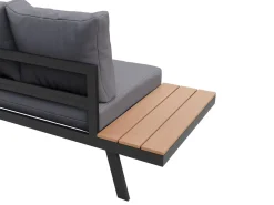 Lounge PHILOMEA anthrazit/schwarz