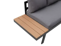 Lounge PHILOMEA anthrazit/schwarz