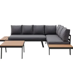 Lounge PHILOMEA anthrazit/schwarz