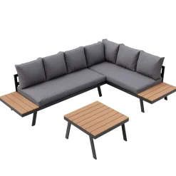 Lounge PHILOMEA anthrazit/schwarz