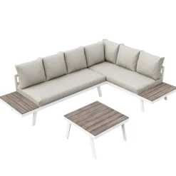 Lounge PHILOMEA beige/weiss | GONSER.CH
