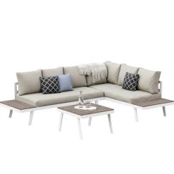 Lounge PHILOMEA beige/weiss | GONSER.CH