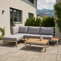 Lounge PORTOFINO 3-Sitzer grau