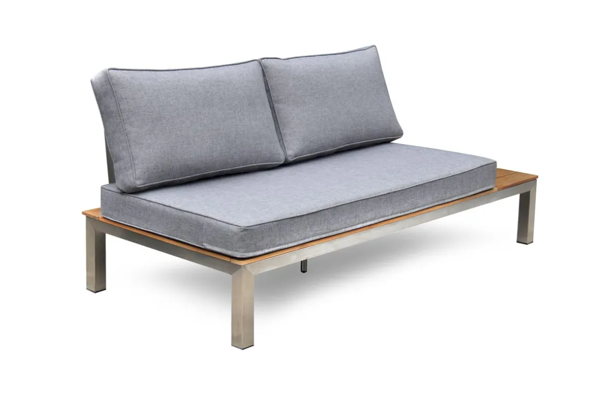 Lounge PORTOFINO 3-Sitzer grau