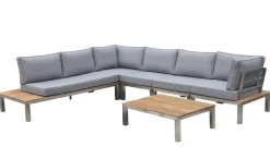Lounge PORTOFINO 6-Sitzer grau