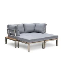 Lounge PORTOFINO 2-Sitzer grau
