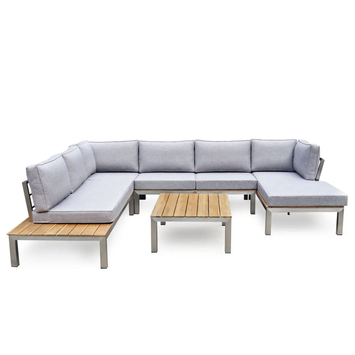 Lounge PORTOFINO 7-Sitzer grau