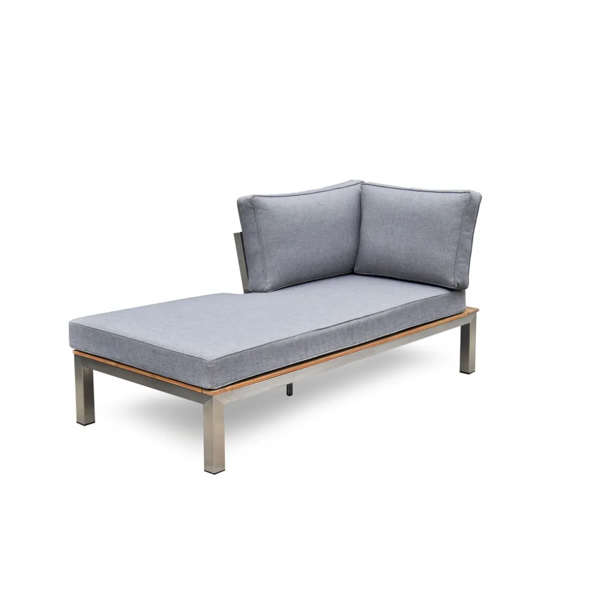 Lounger Gartenliege PORTOFINO grau