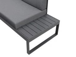 Lounge ROKSOLANA anthrazit/schwarz