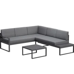 Lounge ROKSOLANA anthrazit/schwarz