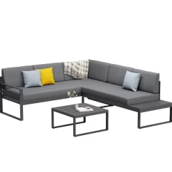 Lounge ROKSOLANA anthrazit/schwarz