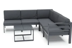 Lounge SAMBIA 6-teilig anthrazit