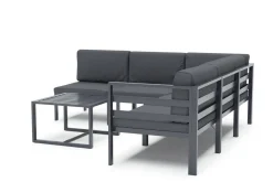 Lounge SAMBIA 6-teilig anthrazit