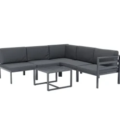 Lounge SAMBIA 6-teilig anthrazit