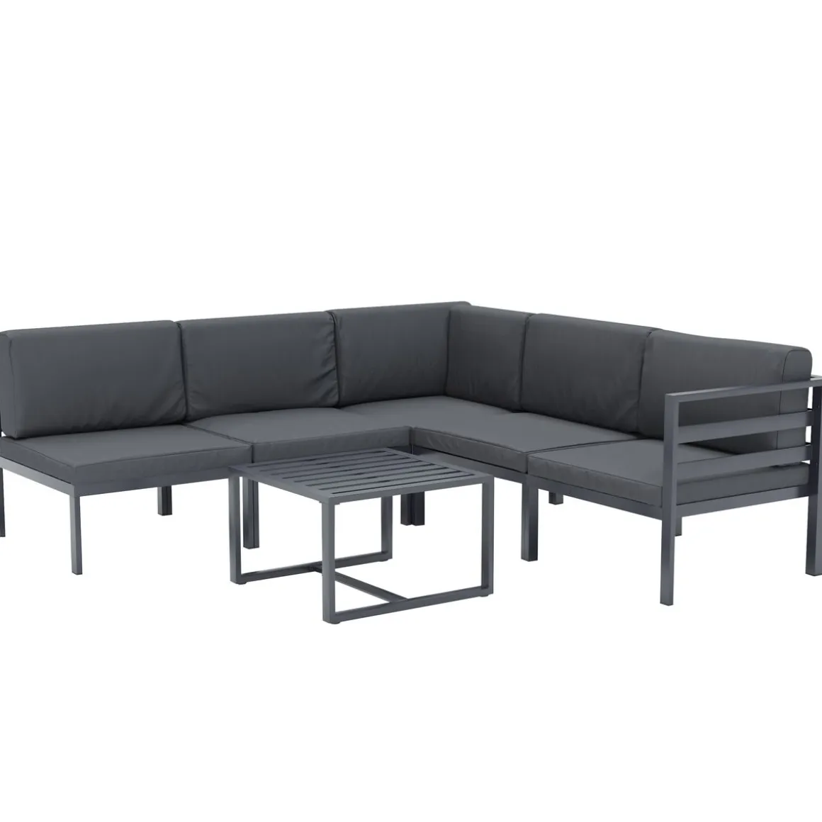 Lounge SAMBIA 6-teilig anthrazit