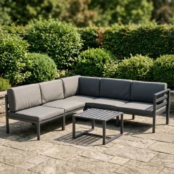 Lounge SAMBIA 6-teilig anthrazit