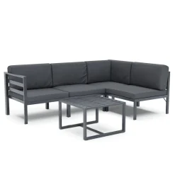 Lounge SAMBIA 5-teilig anthrazit