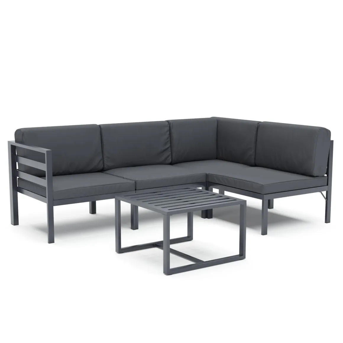 Lounge SAMBIA 5-teilig anthrazit