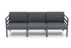 Lounge SAMBIA 3-teilig anthrazit