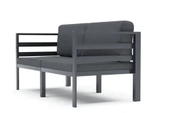 Lounge SAMBIA 2-teilig anthrazit