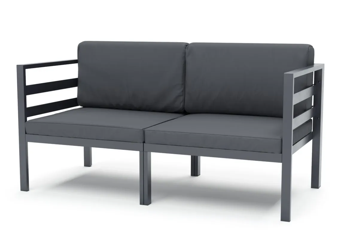 Lounge SAMBIA 2-teilig anthrazit
