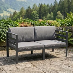 Lounge SAMBIA 2-teilig anthrazit