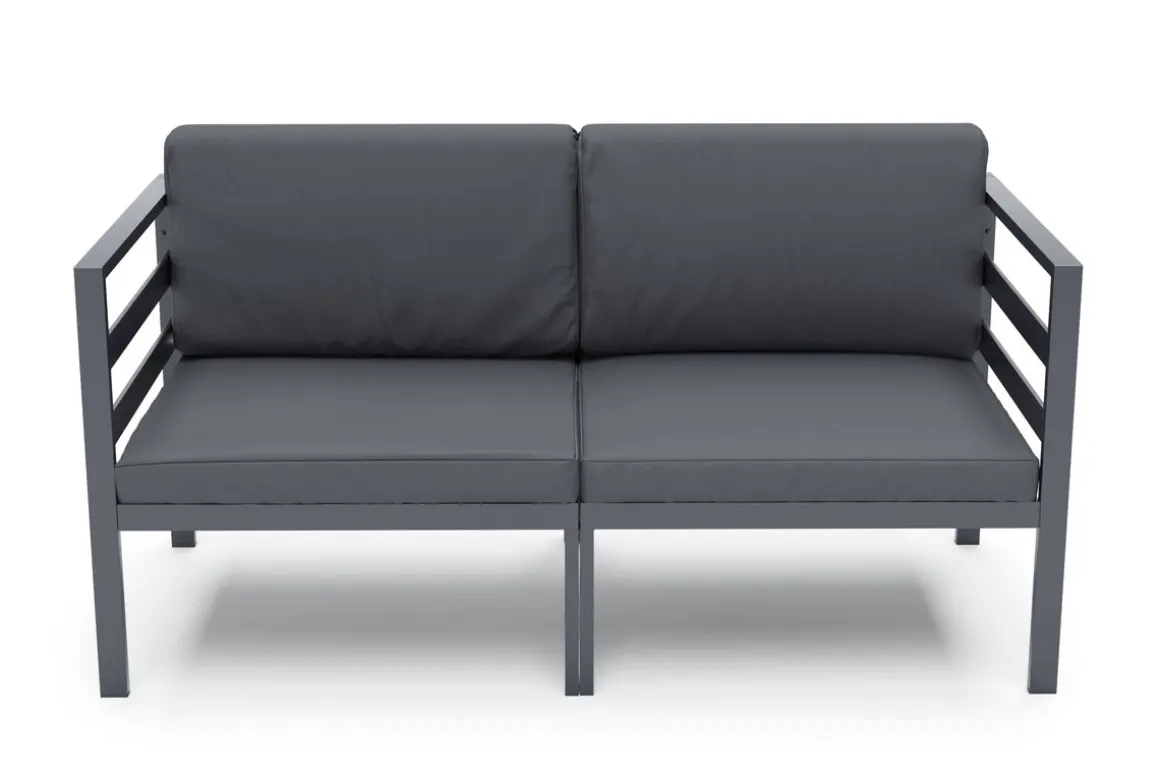 Lounge SAMBIA 2-teilig anthrazit