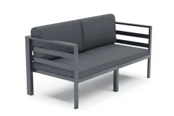 Lounge SAMBIA 2-teilig anthrazit