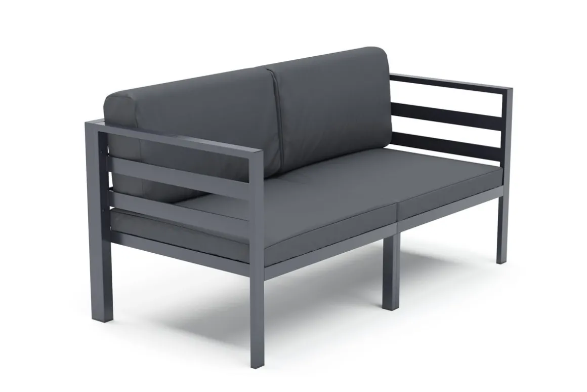 Lounge SAMBIA 2-teilig anthrazit