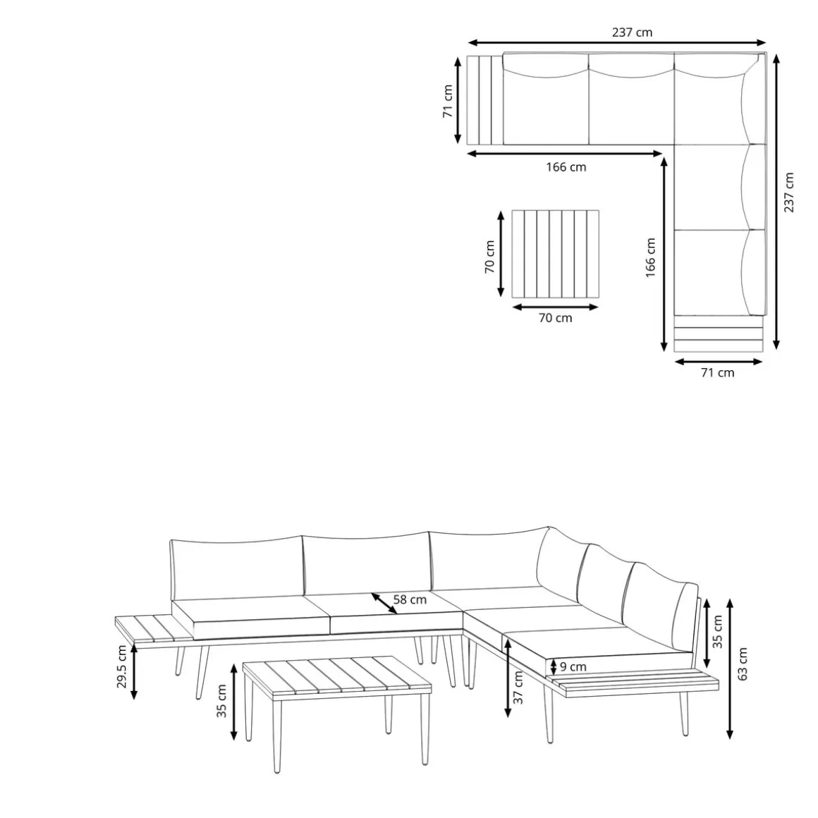 Lounge SAVANNAH beige