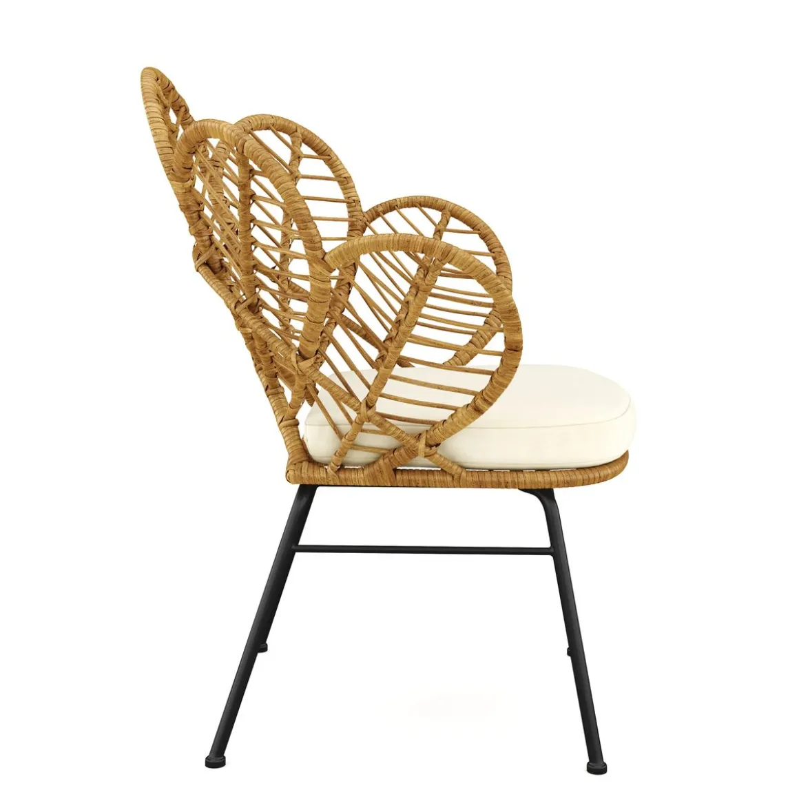 Loungesessel DAHLIA beige